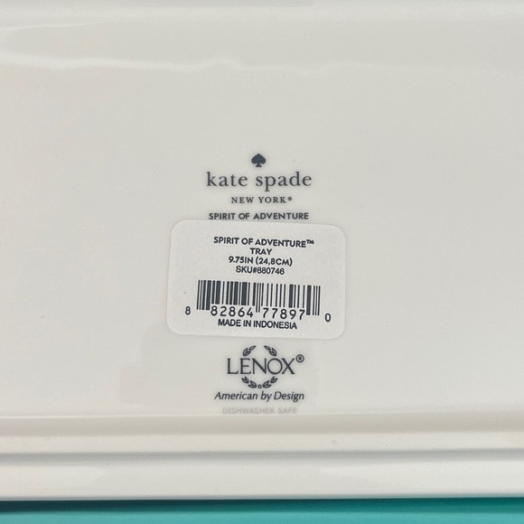 Kate Spade x Lenox NWT Spirit of Adventure Tray - Picture 3 of 5